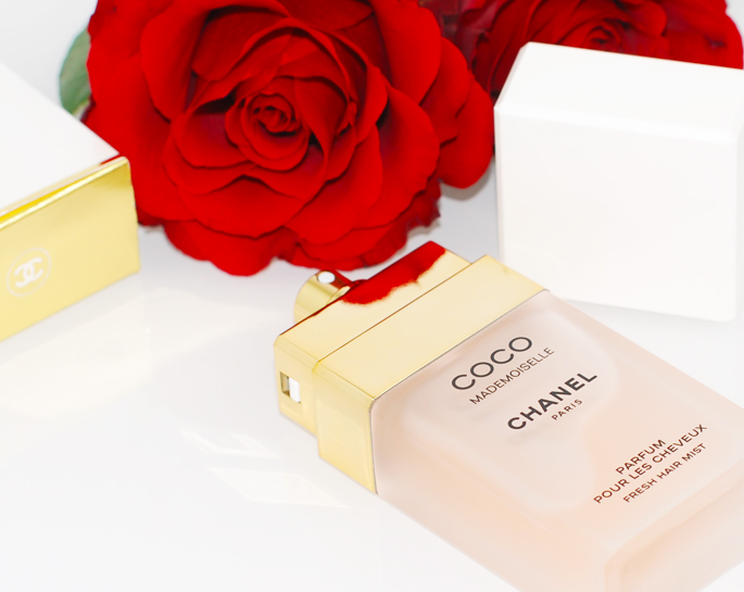 CHANEL Coco Mademoiselle eau de parfum perfume voor het haar review ervaring high-end hairmist