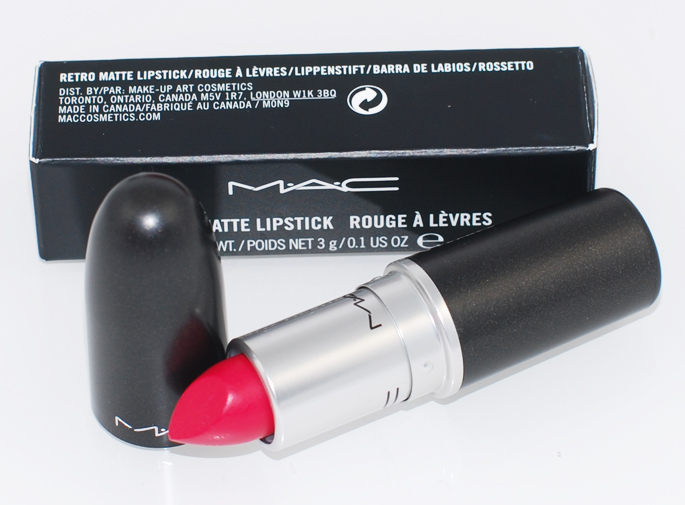  Retro matte lipstick all fired up MAC review swatch ervaring 