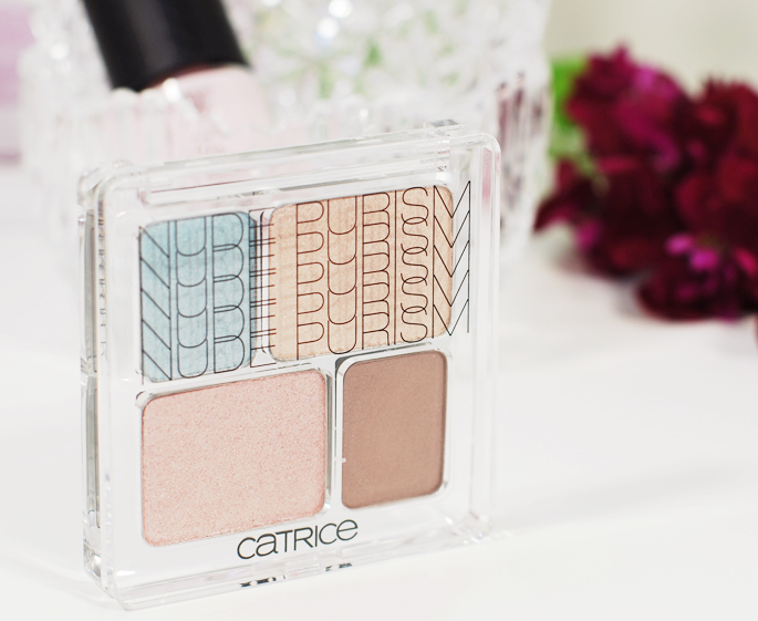 Catrice cosmetics make-up Nude Purism limited edition eye colour quattro c 01 baked brown oogschaduw bruin blauw beautyblogger beauty review 