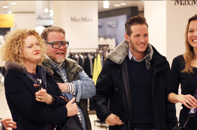 Addy van den Krommenacker opening Bijenkorf pop-up store Amsterdam spring/summer 2015 S/S15 fashion blog