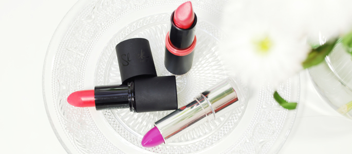 Beginnen met opmaken make-up Essence Catrice Sleek lipstick