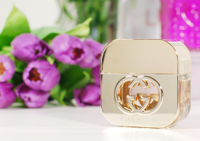 Gucci Guilty Eau de Toilette gold review pretty beautyfu fragrance high-end