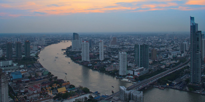 Chao Phraya River bangkok