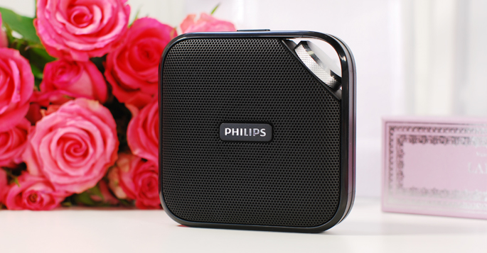 Philips portable speaker wireless bluetoooth iphone bluetooth 4.0 or below BT2500B review box draadloos voor op vakantie zwart klein draagbaar draadloos lifestyle by linda review ervaring