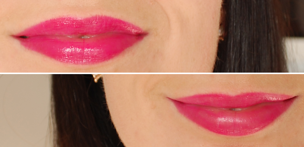 Yves Rocher zéro défaul mattifying and long-lasting lip primer swatch Rose somptueux lip crayon radiant