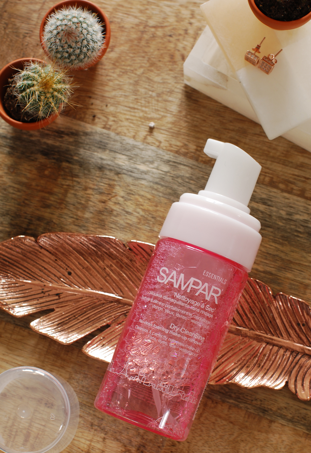 Sampar paris essentials dry cleansing make-up remover review lifestyle by linda