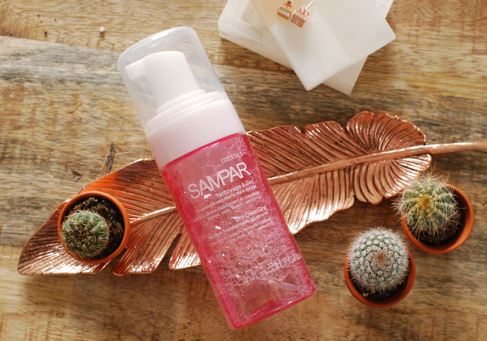 Sampar paris essentials dry cleansing make-up remover review lifestyle by linda Sampar Dry Cleansing Make-up Remover