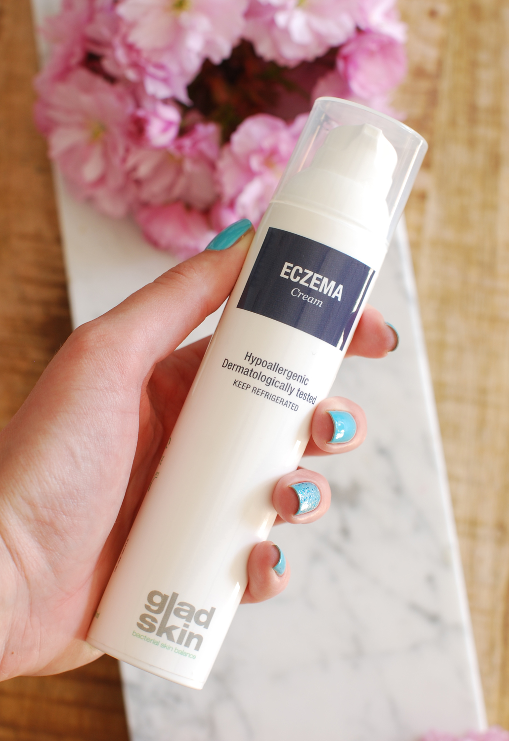 Gladskin eczema cream eczeem creme review lifestyle by linda ervaring