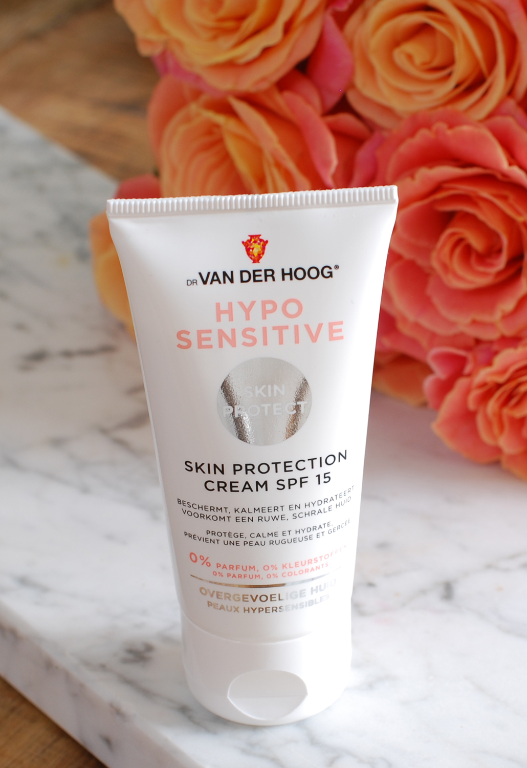 hypo sensitive skin protect protection cream spf 15 dr van der Hoog review