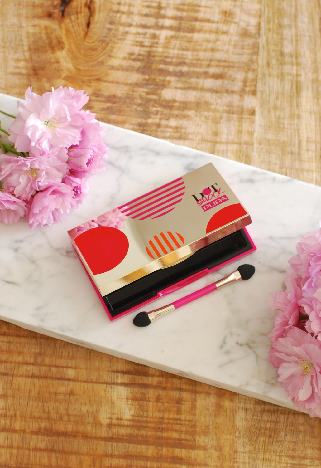 Dot shock eyeshadow palette Pupa milano vamp! stylo liner miss pupa review lifestyle by linda