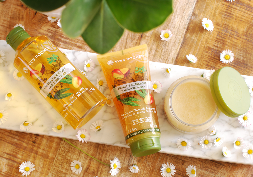 Les Plaisirs nature Yves Rocher review mango lifetsyle by linda