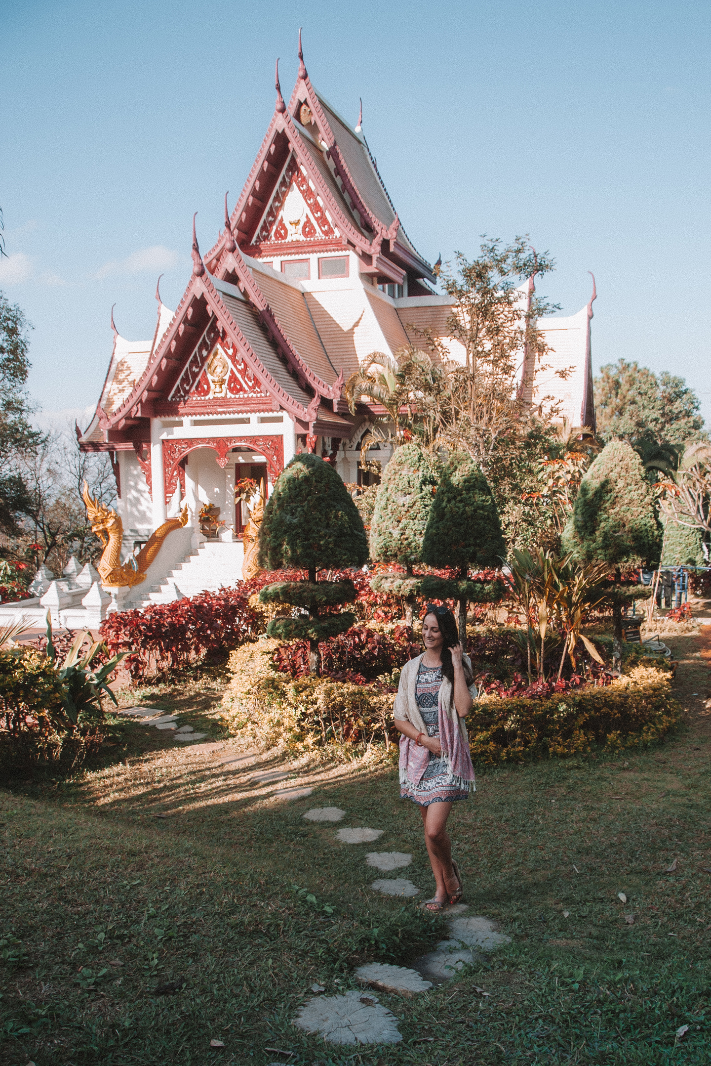 Chiang Rai Thailand Princess Mother Hall - Doi Mae Salong