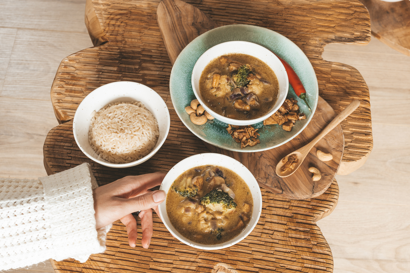 Vegan Thaise curry recept