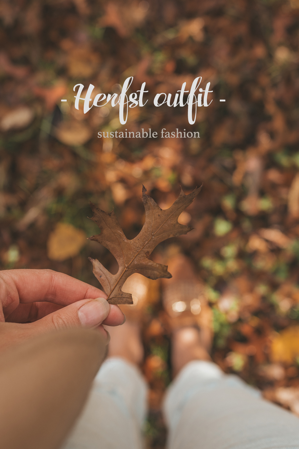Herfst outfit sustainable fashion