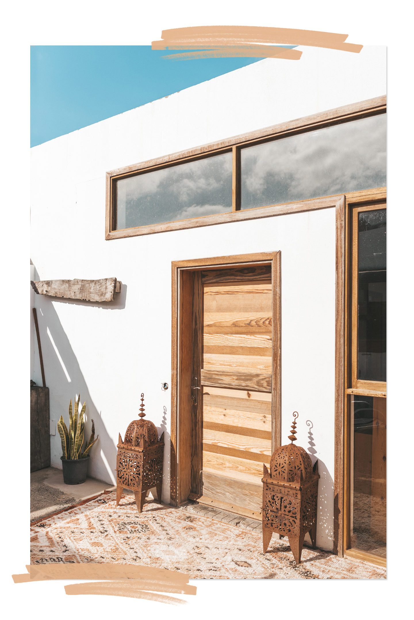 Apartamento Estudio Lyra Nazaret Lanzarote Airbnb Boho-style loft