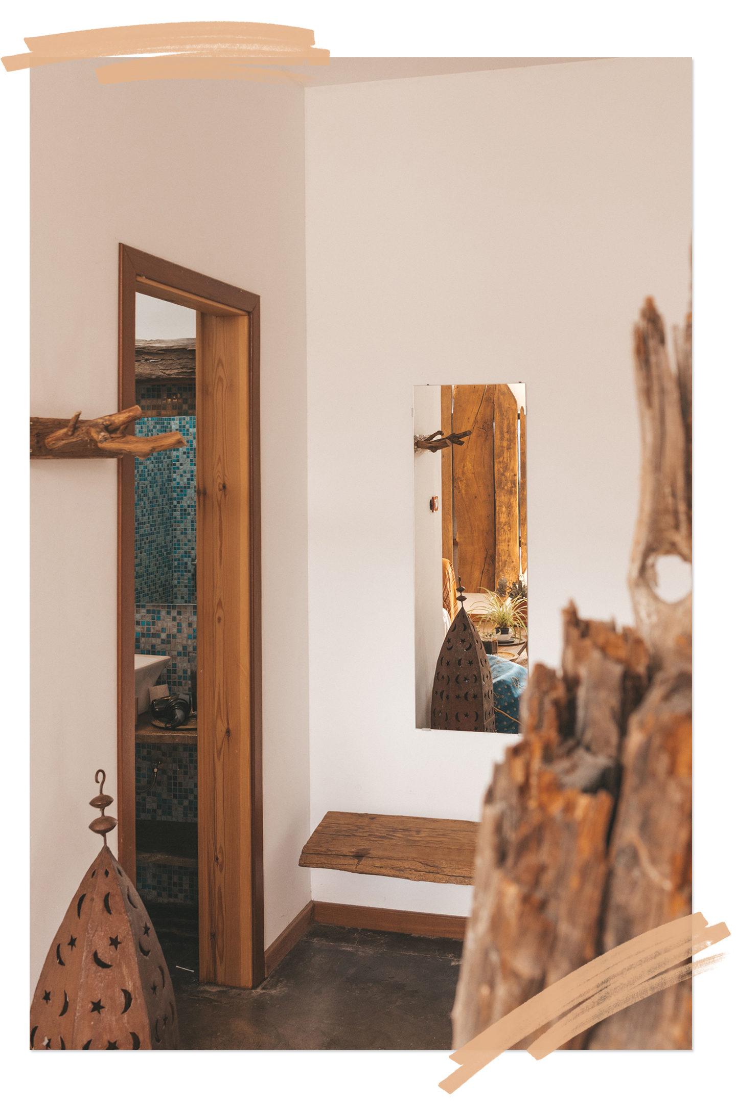 Apartamento Estudio Lyra Nazaret Lanzarote Airbnb Boho-style loft