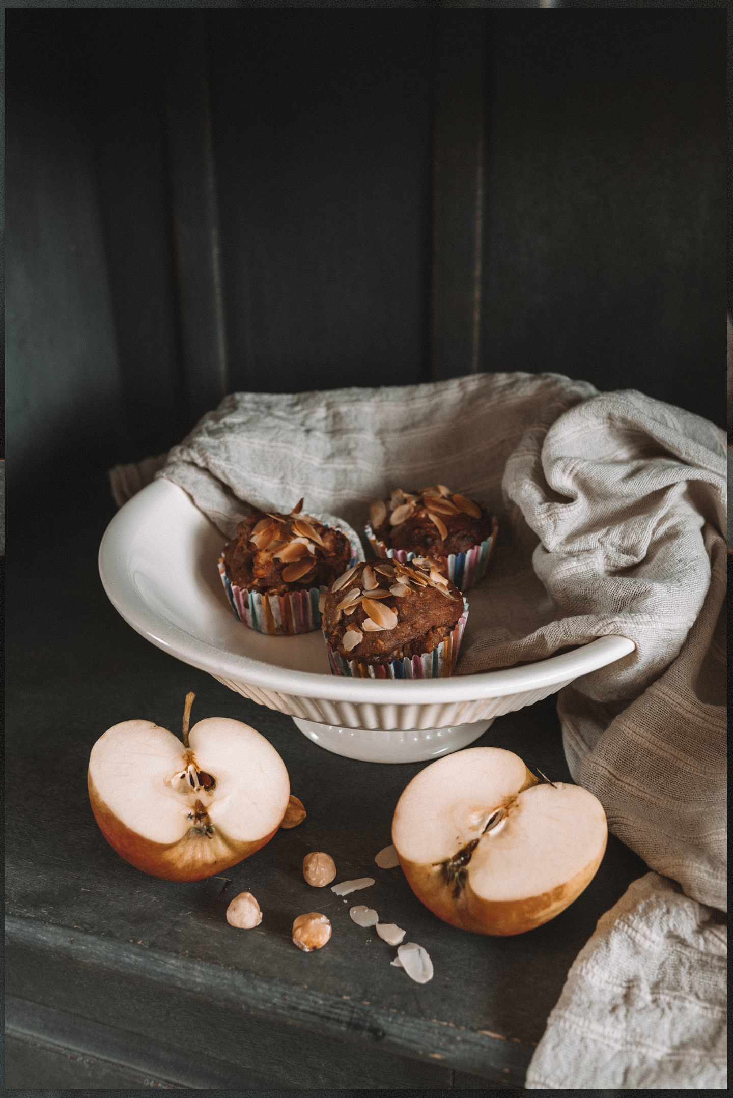 Appel muffins vegan suikervrij